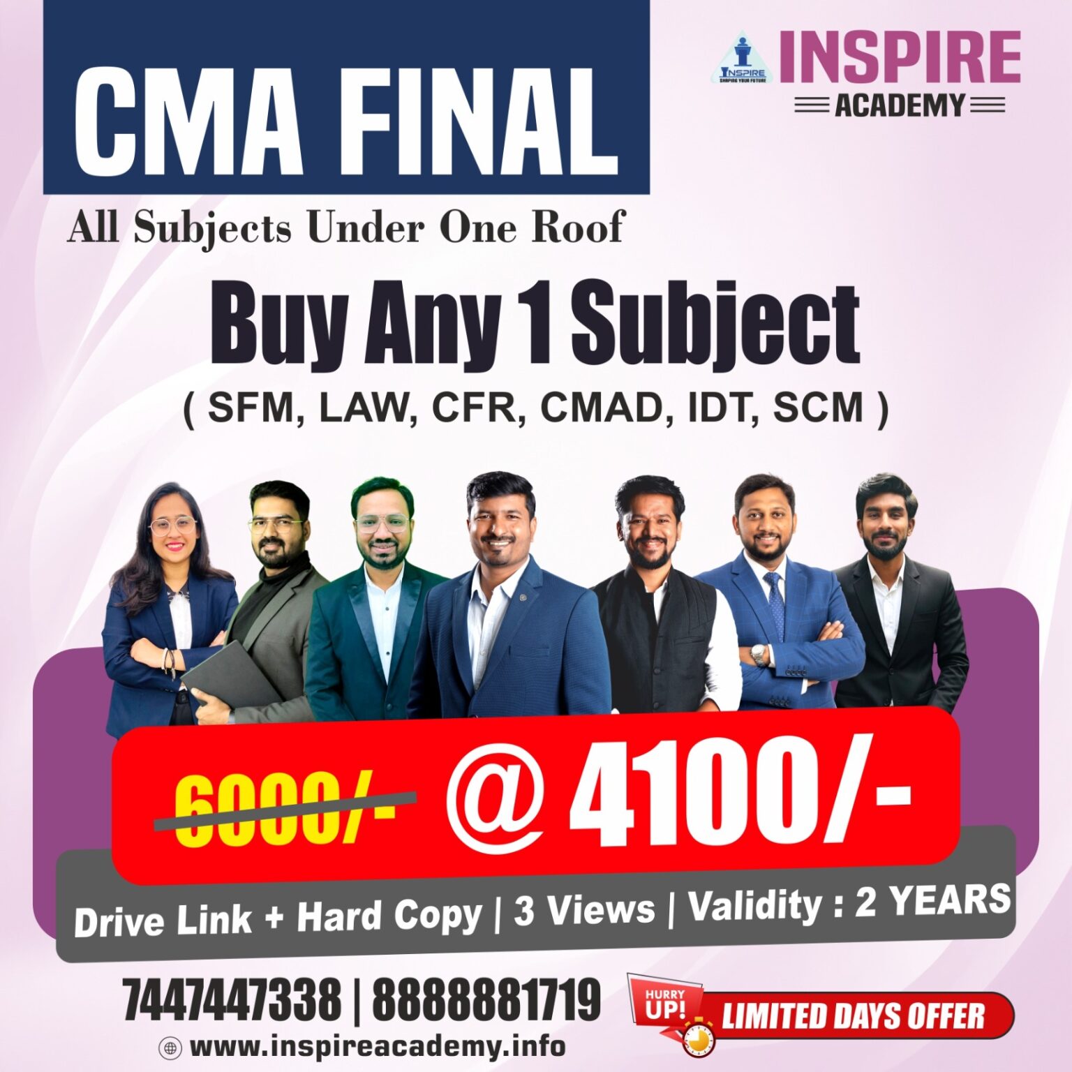 CMA Final Classes | Learn From Experts At Inspire Academy Pune